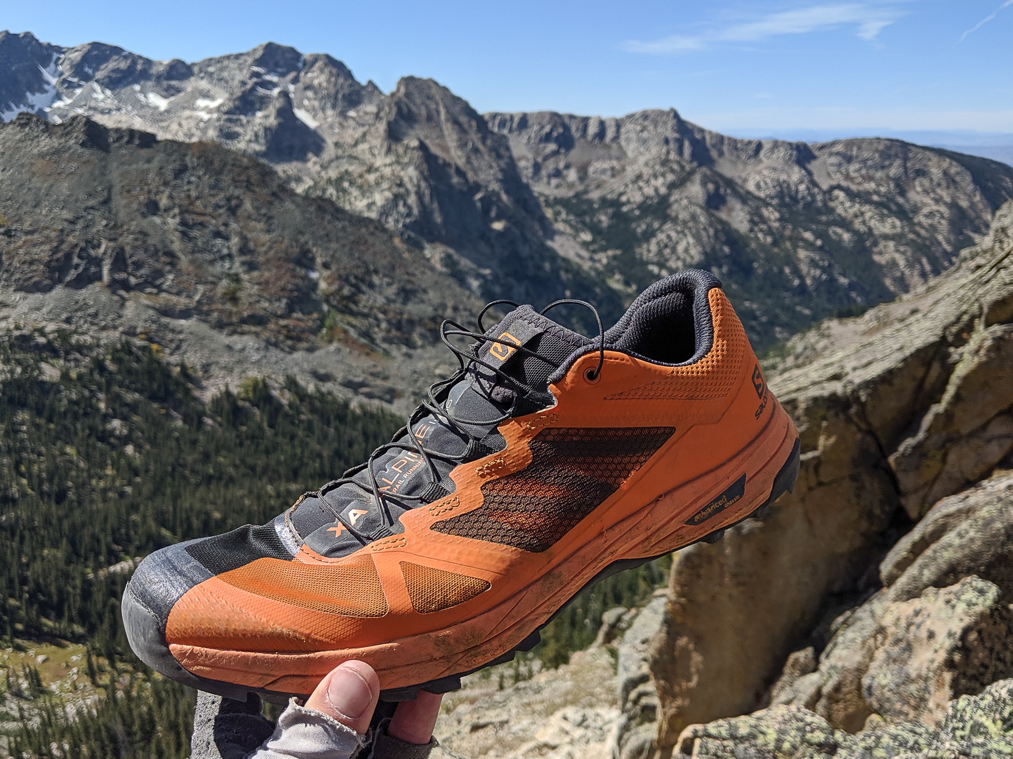 naakt verlichten Weglaten Review: Salomon X Alpine Pro || High mountain running + high routes