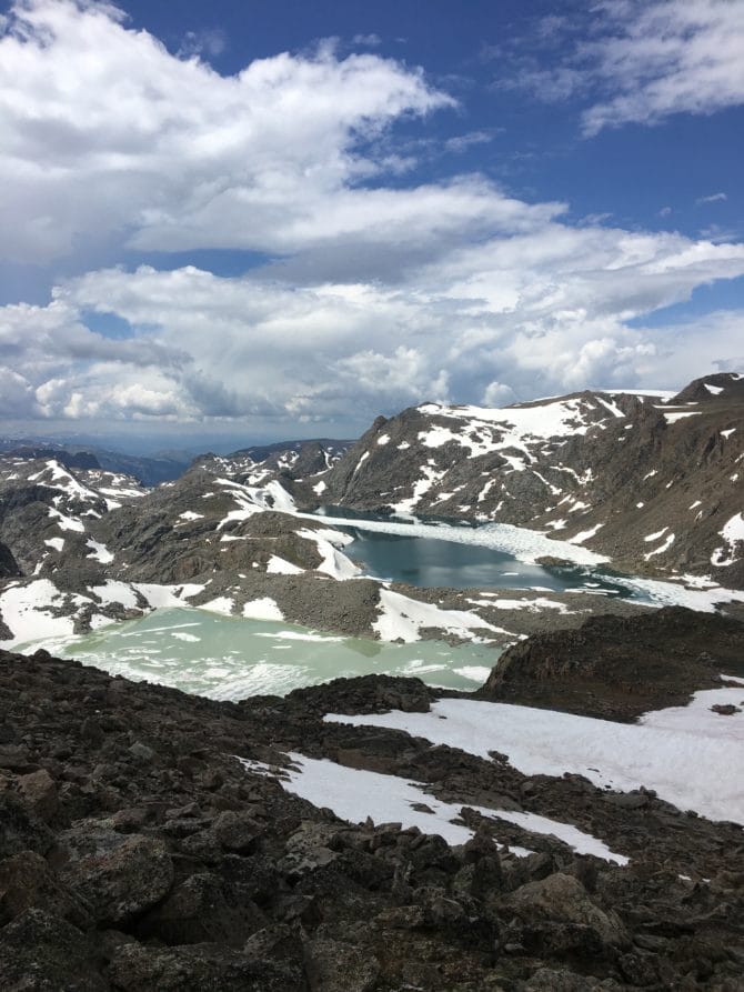 Photo of Iceberg and Barker Lakes WRHR