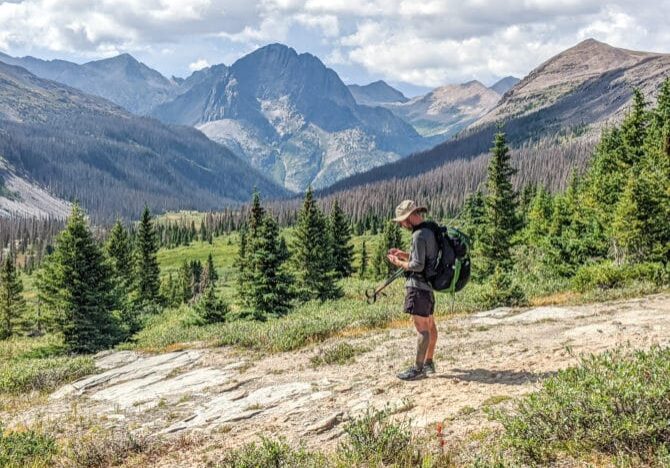 GPS navigation in the San Juans