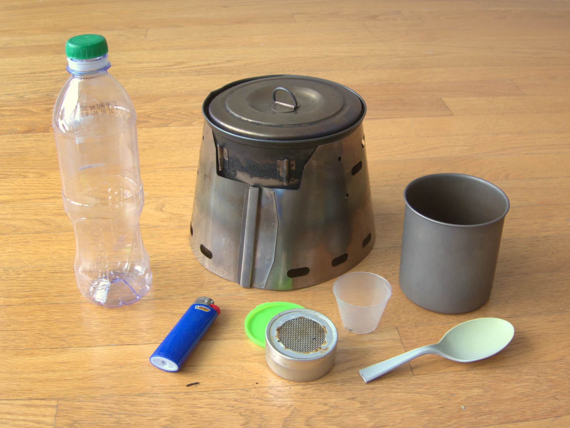 Ultralight Alcohol Stove for Camping and Hiking