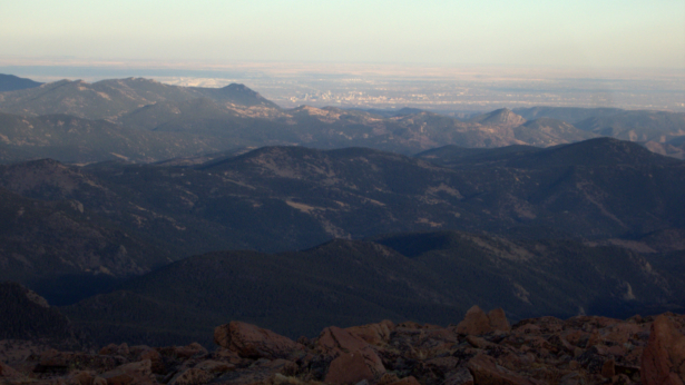 From the summit of the southernmost 13'er, Mt. Flora (Mi 3.3), downtown Denver can be seen far below. Its accessibility for weekend warriors, day-hikers, and trail runners makes the Pfiffner Traverse unique among high routes.