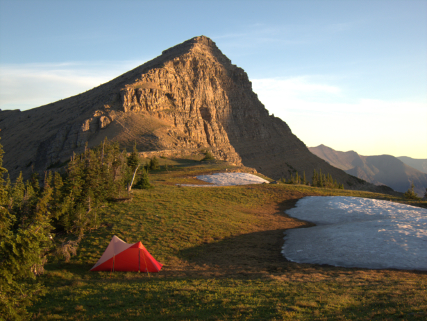 An exposed campsite is okay in good weather, but discouraged in inclement conditions, especially if you will be using the HR1 as a 2-person shelter.