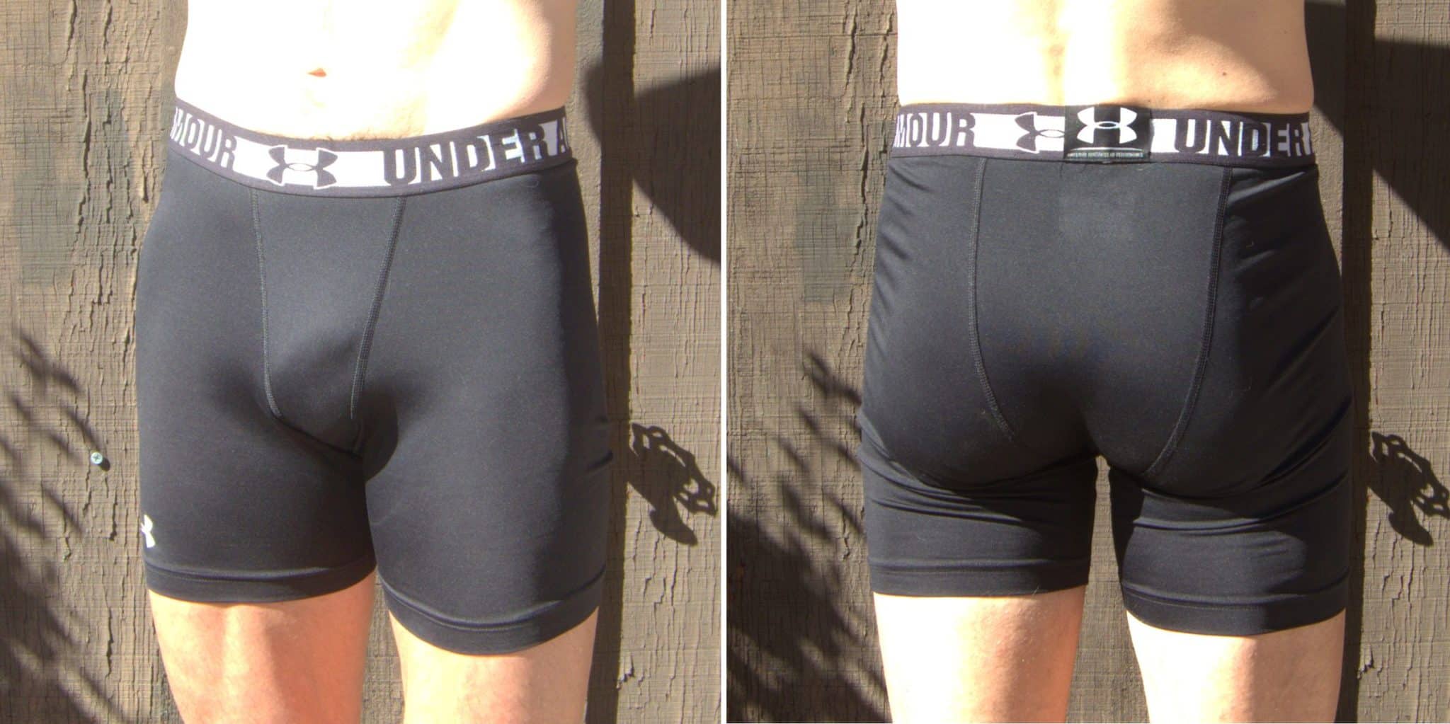 ua heatgear compression shorts